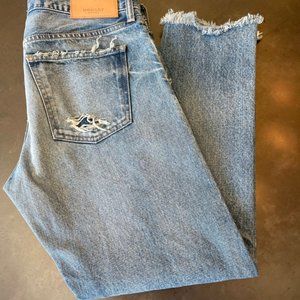 Moussy Vintage jeans frayed hem size 29.
